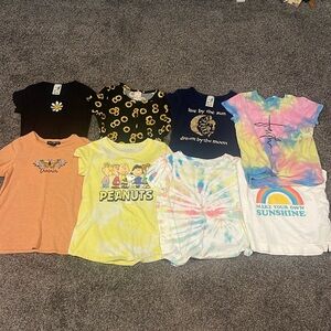 Lot of girls shirts in size 10/12